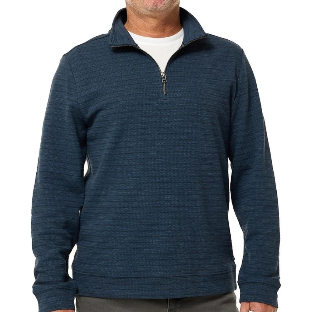 Dockers Men's Quarter Zip Sweatshirt Sweater Size Small New